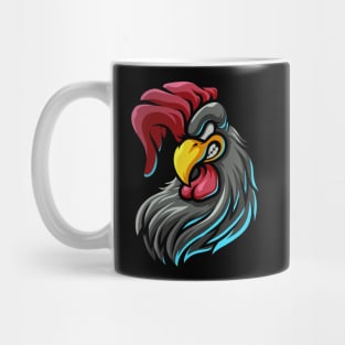 ROOSTER HEAD Mug